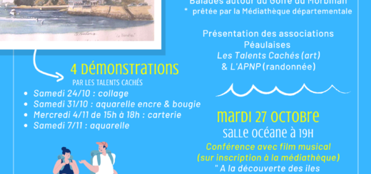 Expo médiathèque Péaule